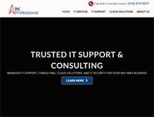 Tablet Screenshot of pcprofessional.com